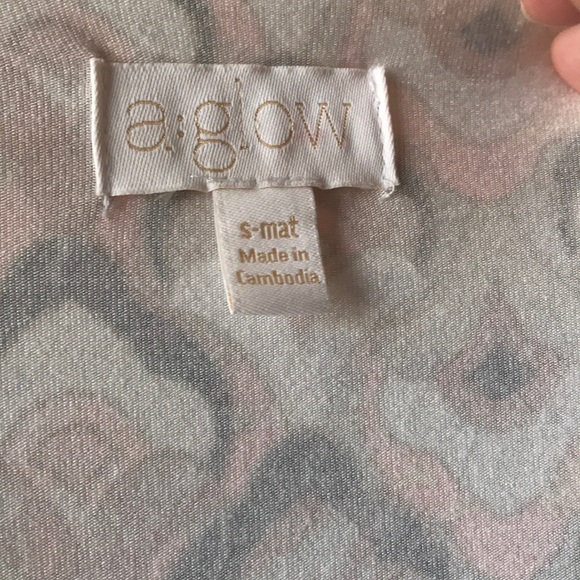 Multicolored maternity wrap dress - Picture 3 of 6